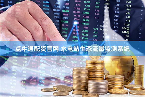点牛通配资官网 水电站生态流量监测系统