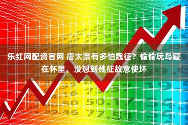 乐红网配资官网 唐太宗有多怕魏征？偷偷玩鸟藏在怀里，没想到魏征故意使坏